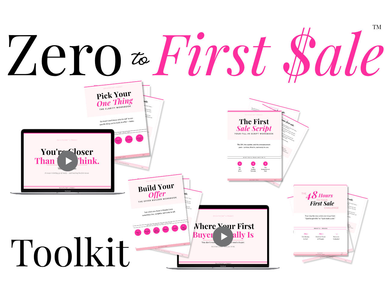 Zero to First Sale Toolkit preview